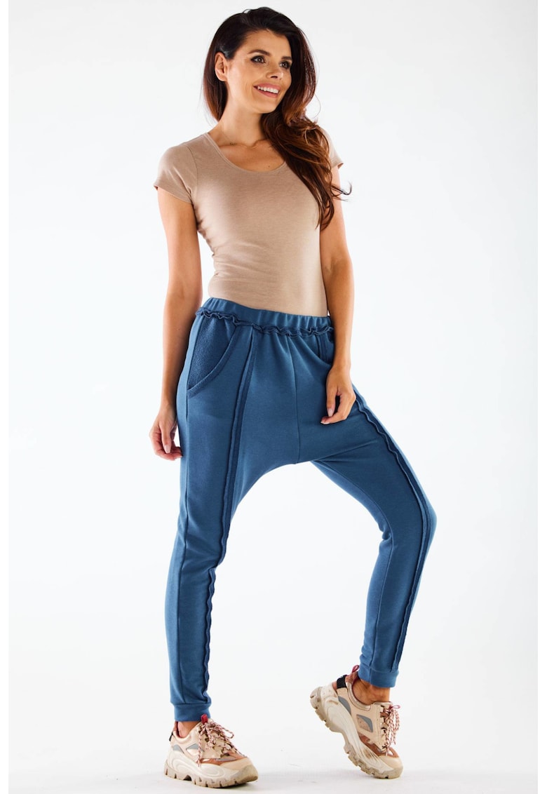 Pantaloni dama - Albastru
