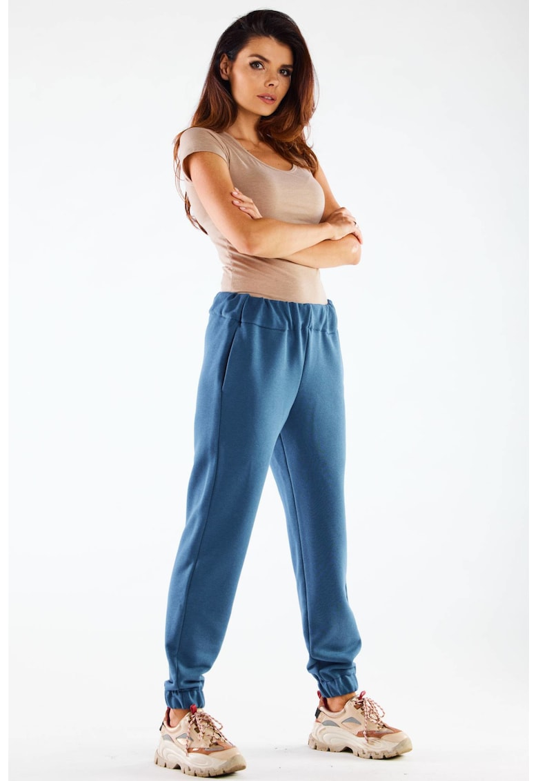 Pantaloni din bumbac elastici