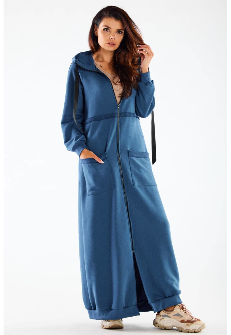 Hanorac dama - Albastru`1` - Albastru
