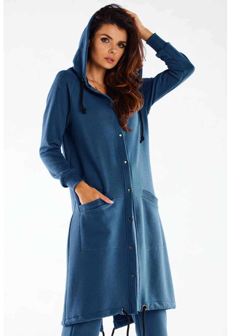 Hanorac dama - Albastru