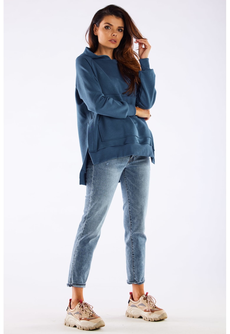 Hanorac dama - Albastru1