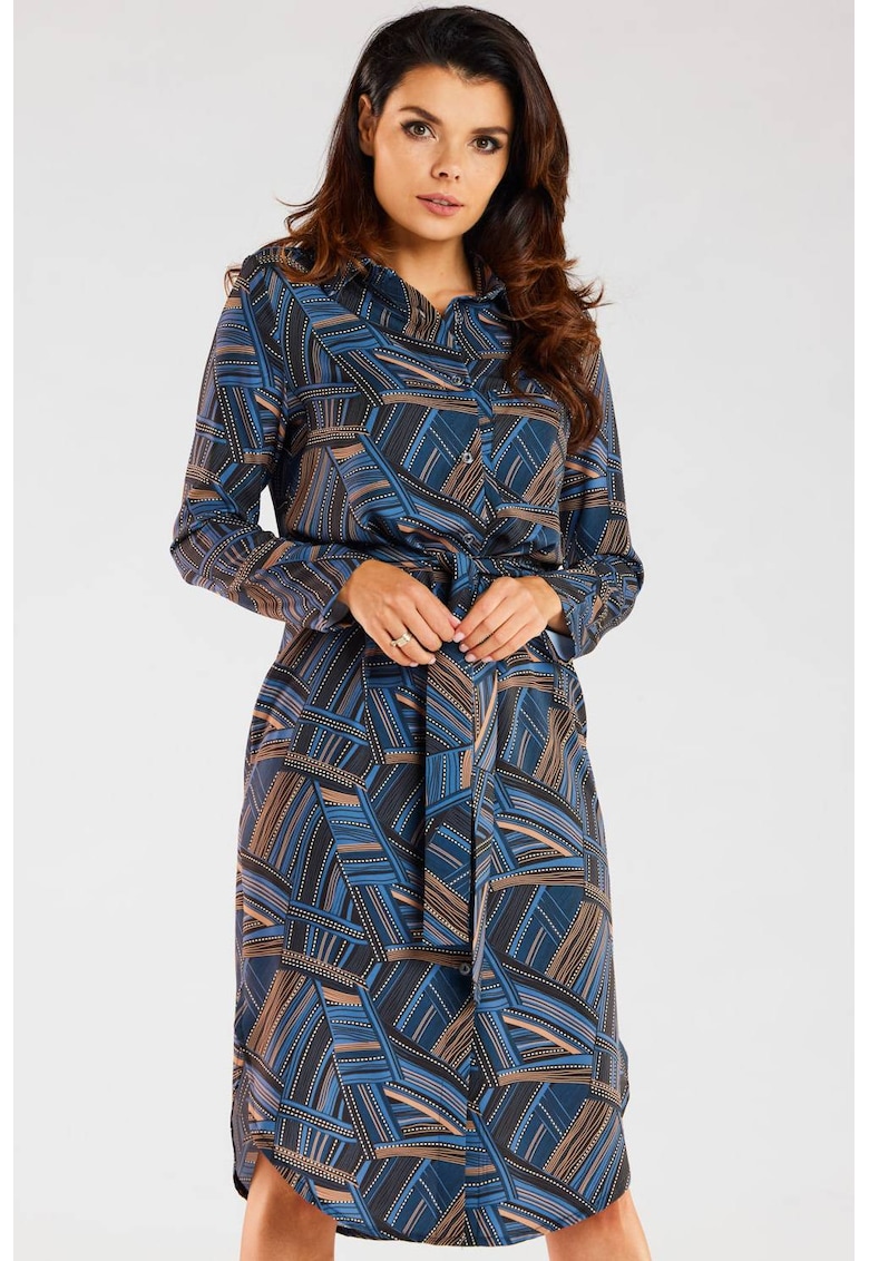 Rochie dama - albastru maro