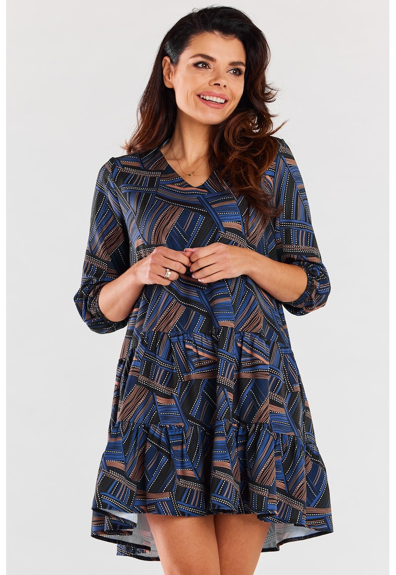 Rochie dama - albastru inchis