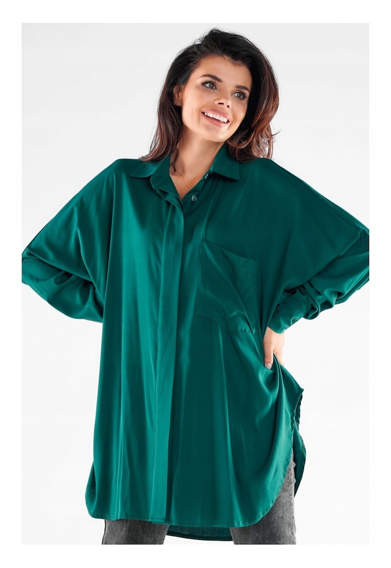 Camasa dama - Viscoza - One Size - Verde