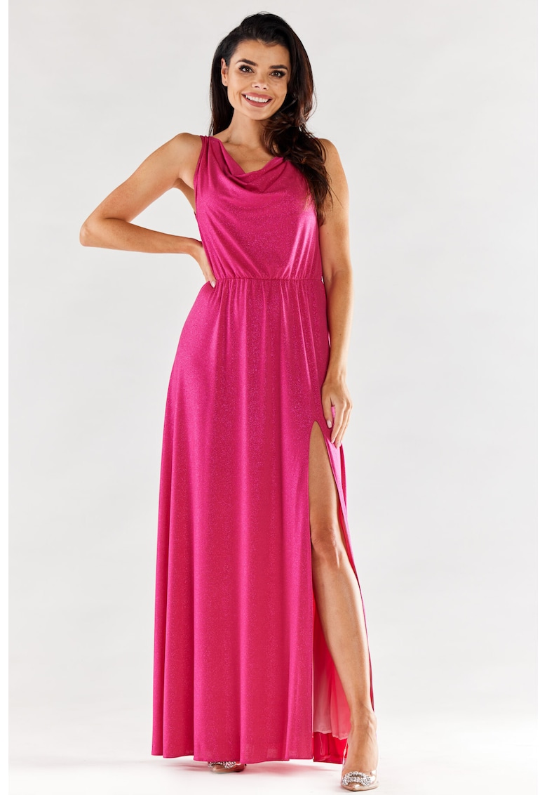 Lunga Rochie Fara maneca A553