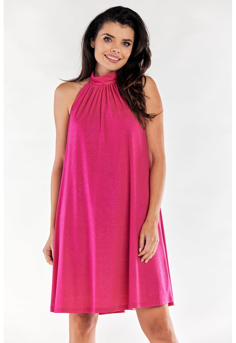 Rochie dama - Poliester - Roz - Fucsia