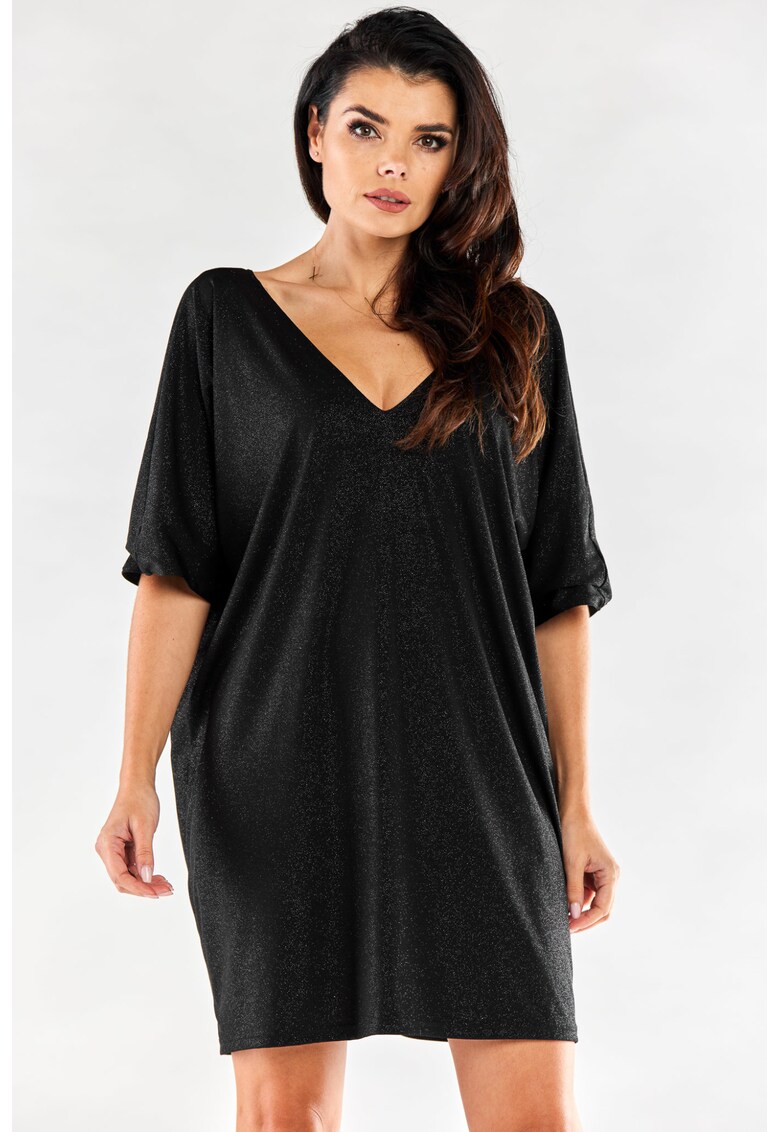 Rochie dama - Poliester - Negru -