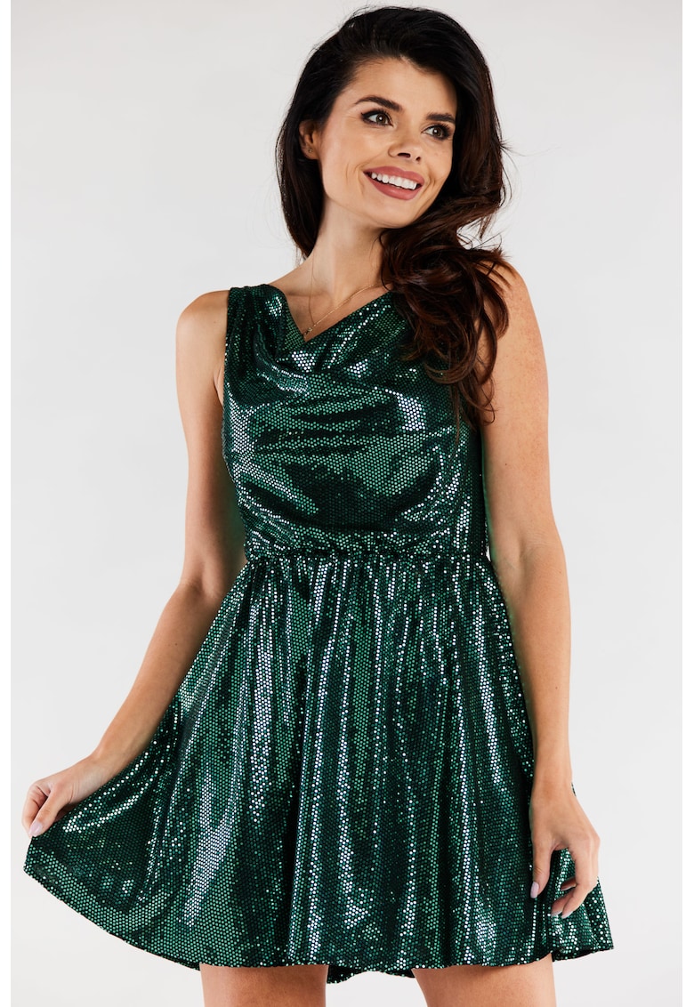 Rochie dama - verde 3