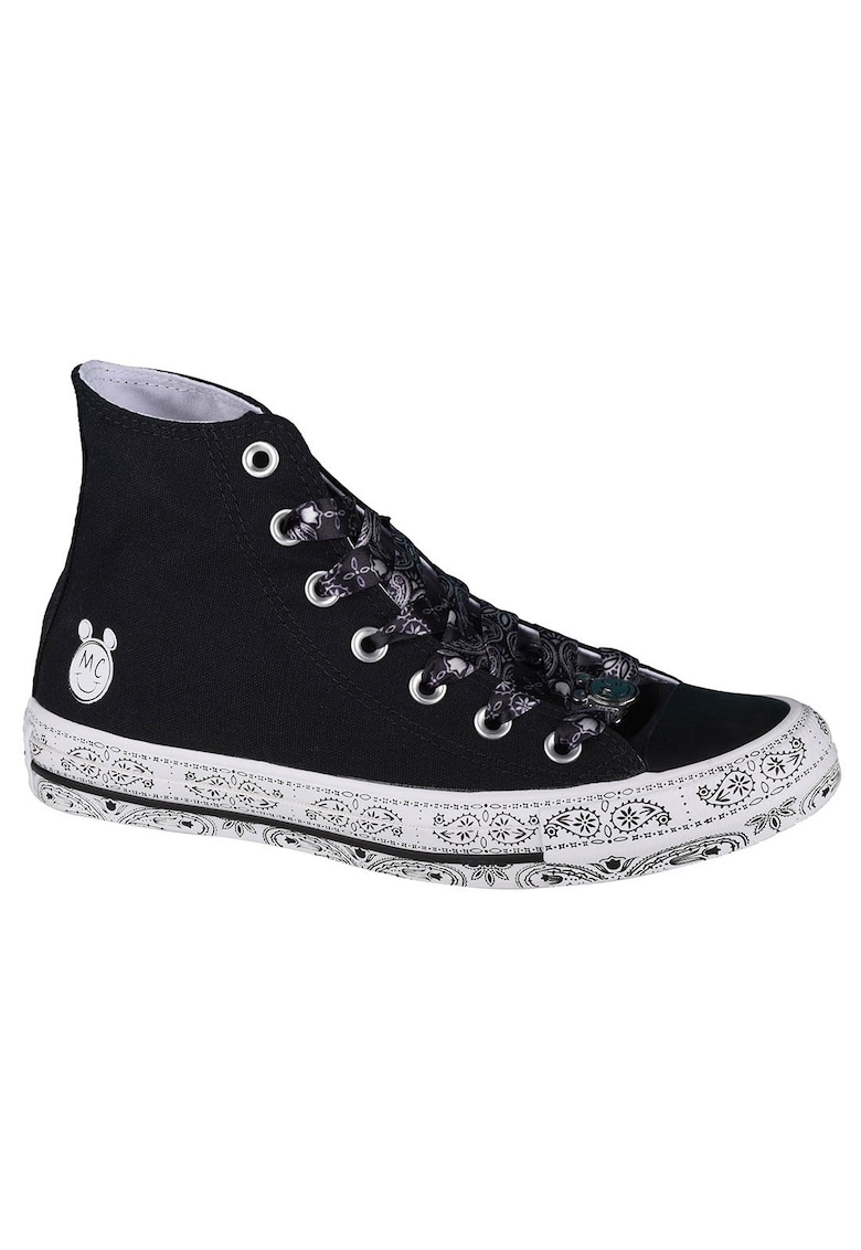 Converse Pantofi sport dama - X Miley Cyrus Chuck Taylor All Star - Panza - Alb - Negru