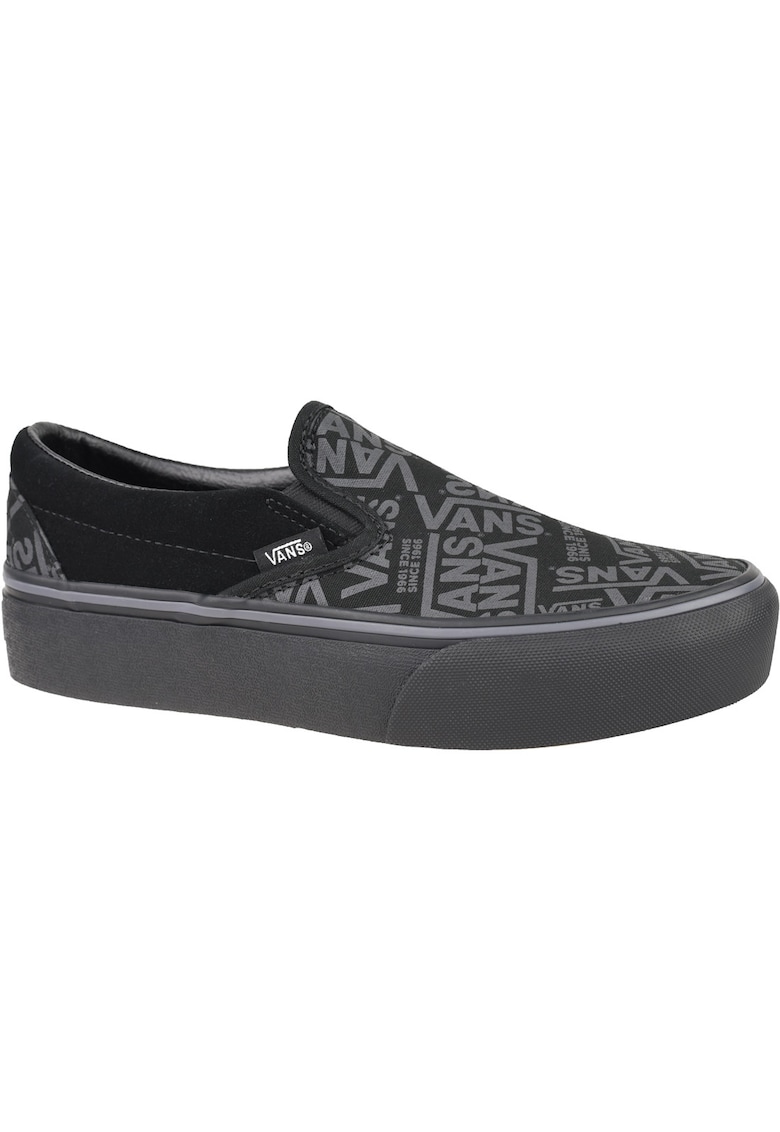 Vans Pantofi sport - 66 Classic Slip-On Platform 194112 - Negru