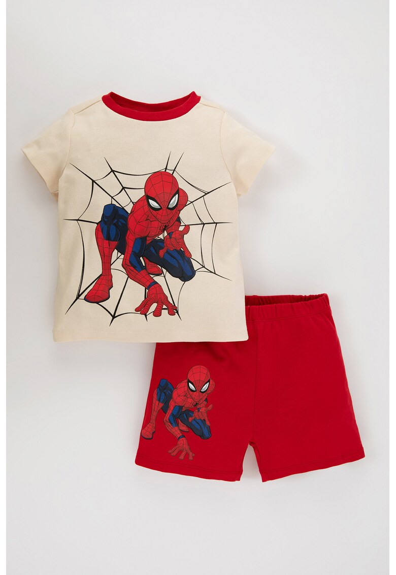 Pijama scurta cu spiderman