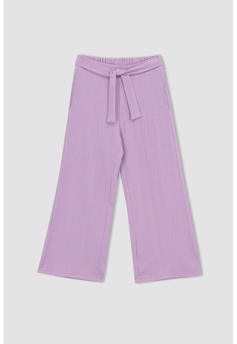 Pantaloni ampli uni