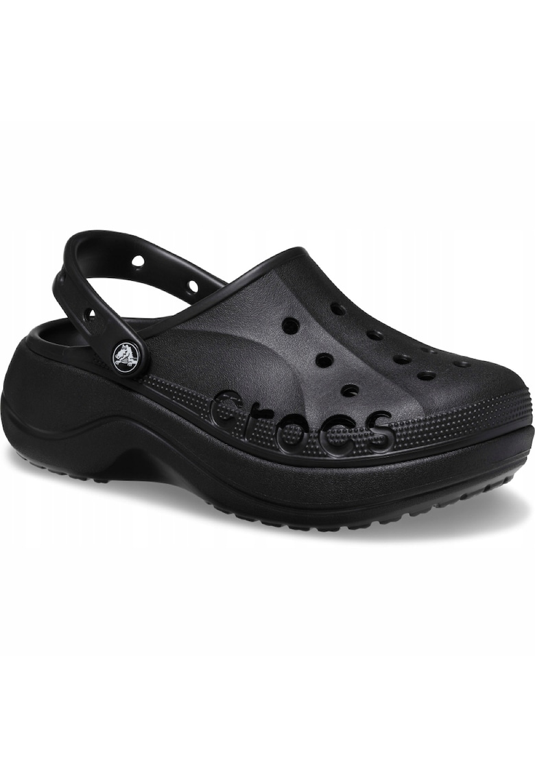 Saboti Femei - . Baya Platform Clog - Negru