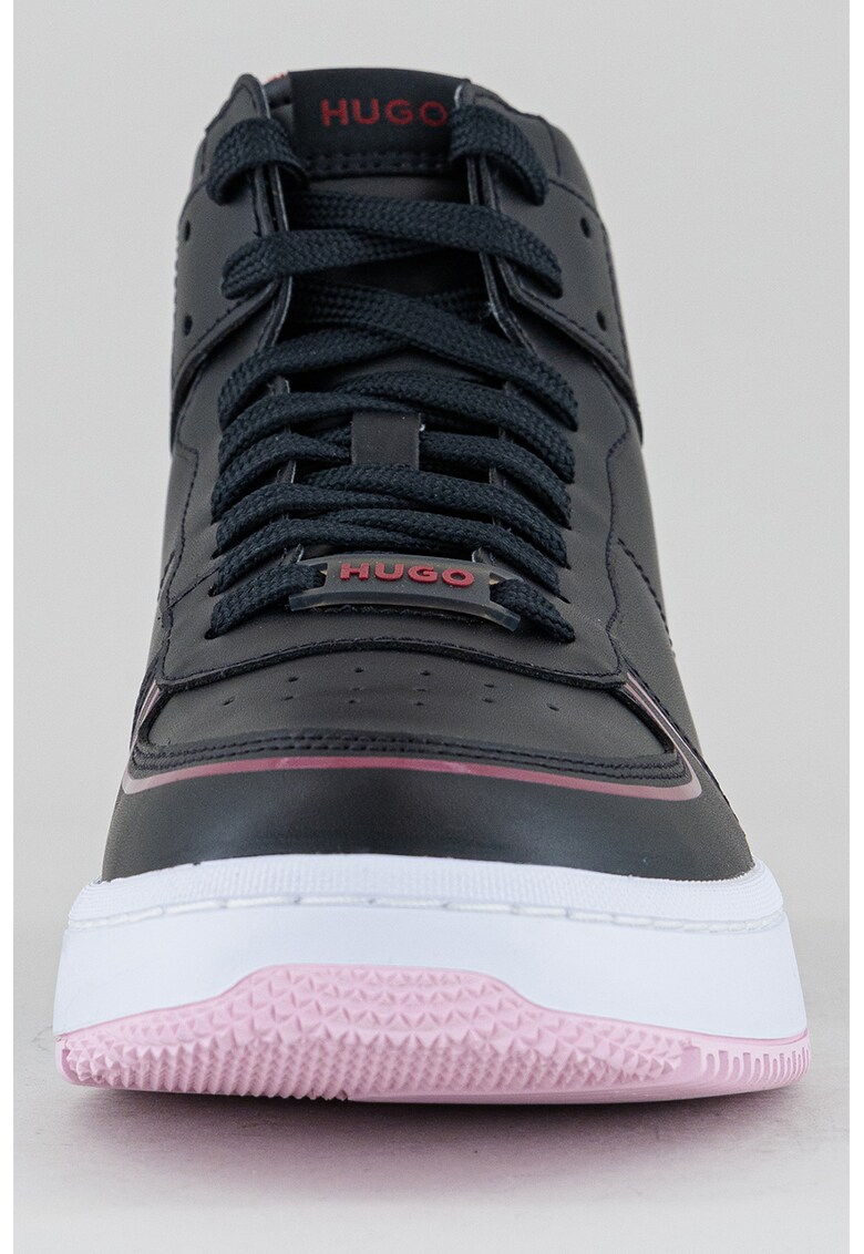 Pantofi sport high-top de piele ecologica Kilian