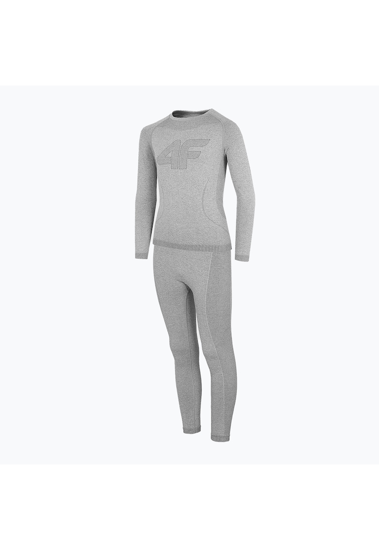 Lenjerie termoactiva pentru copii - Poliamida - Gri - 140-146