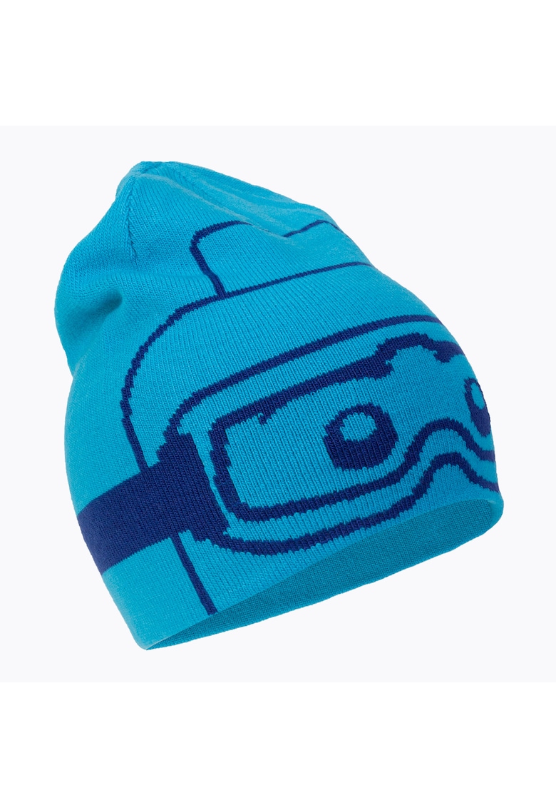 Caciula copii -  acril - albastru -