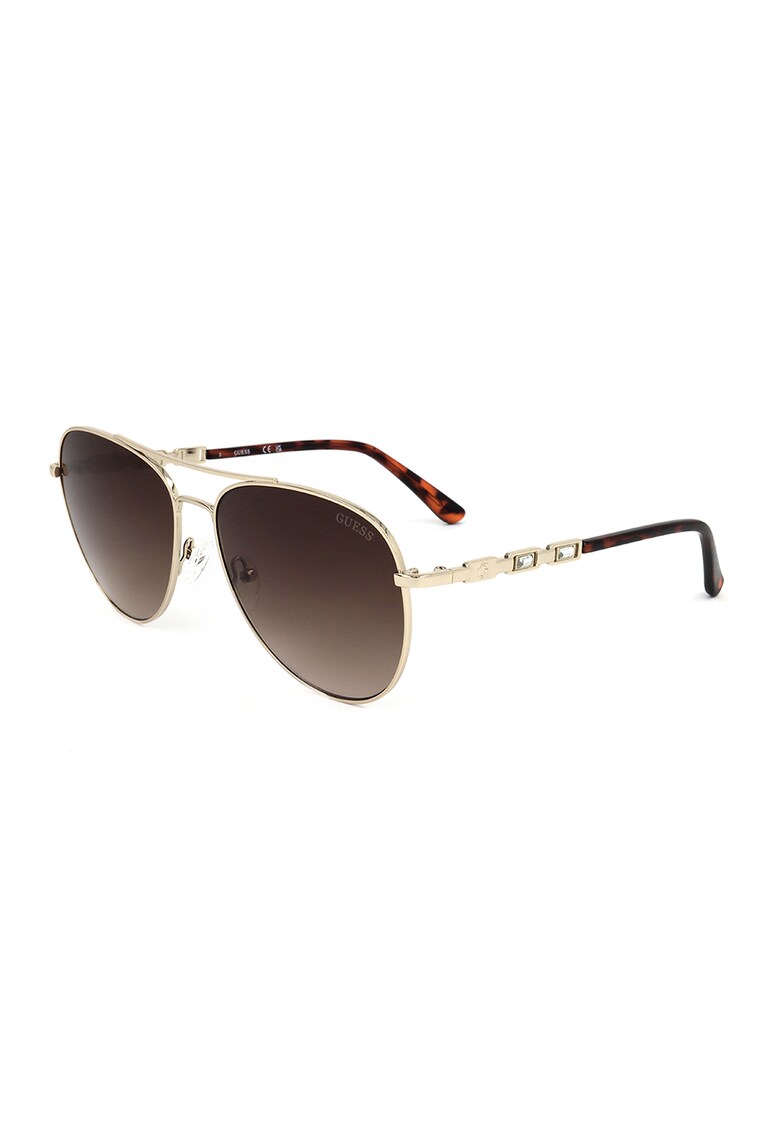 GUESS Слънчеви очила Aviator с градиента за Жени GUESS Слънчеви очила Aviator с градиента за Жени