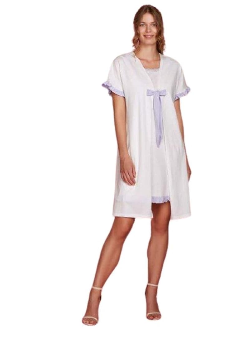 Set Halat si rochita de noapte 8731