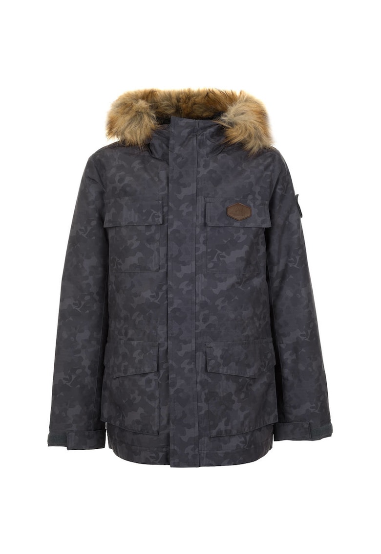 Geaca sport copii - Impermeabila - Poliester - Gri -