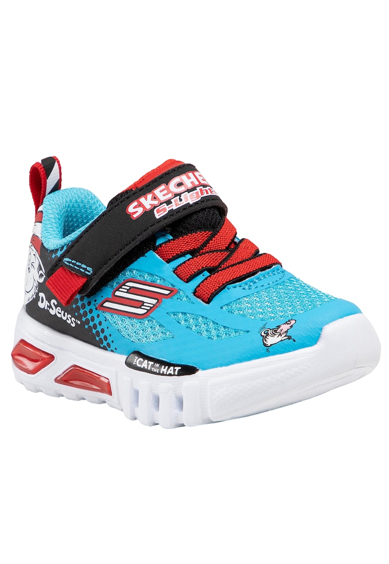 Pantofi sport copii - Textil/Sintetic - Marime 21 - Albastru/Rosu
