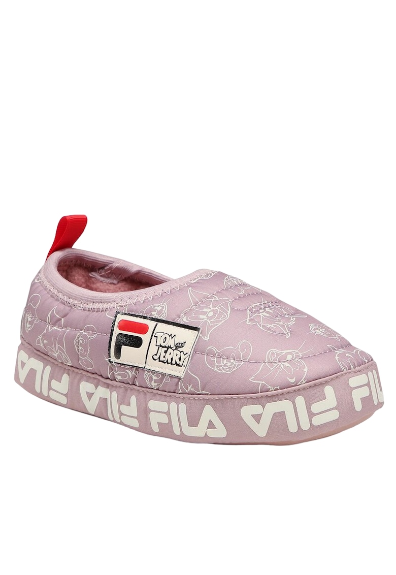 Papuci pentru copii - Textil - Tom si Jerry - Roz