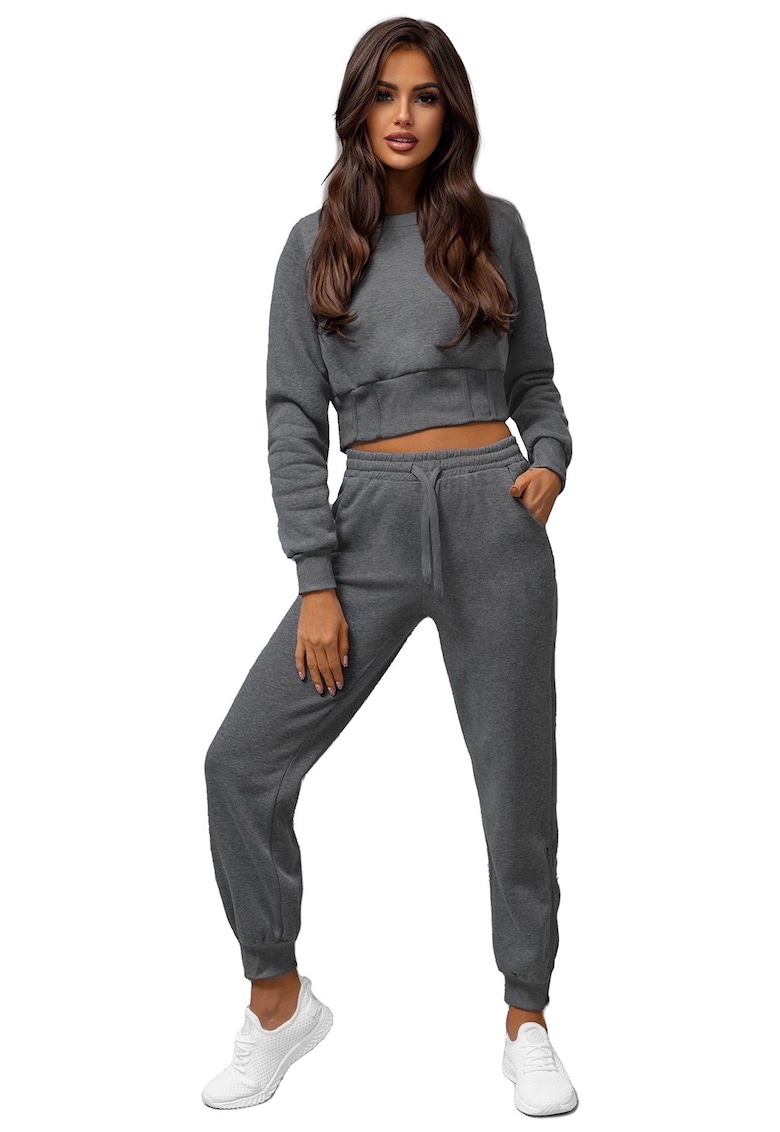 Trening dama doua piese antracit  JS/8C78/5Z Trening dama doua piese antracit  JS/8C78/5Z