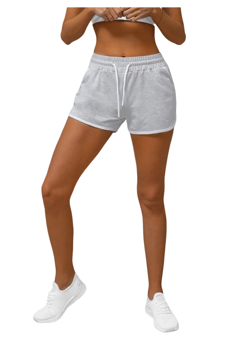 Pantaloni sport dama Rushuhn roz inchis