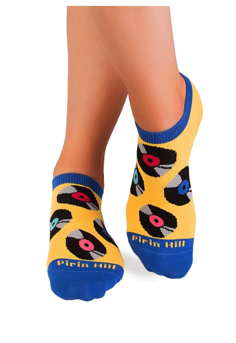 Sosete scurte bumbac Retro Vinyl 351