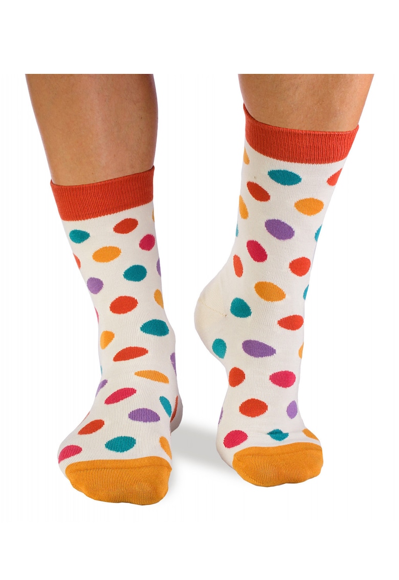 Sosete bambus buline White Clown