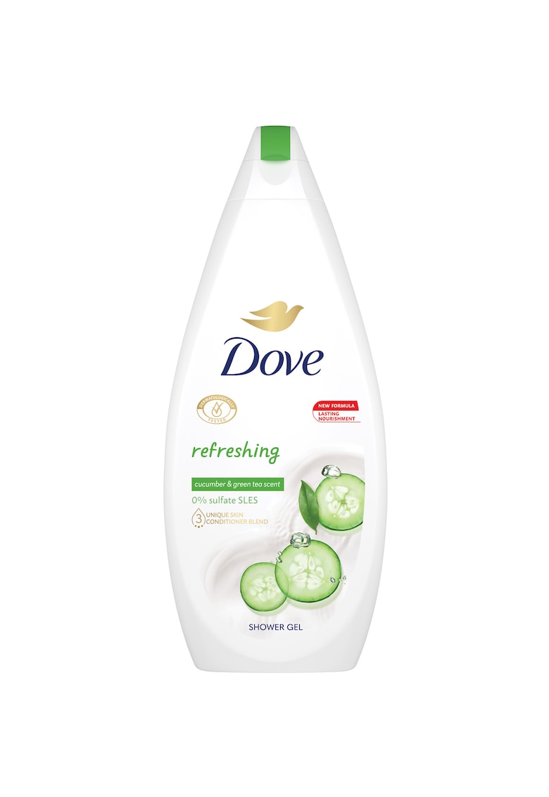 Gel de Dus Go Fresh - Cucumber & Green Tea Scent - 250 ml