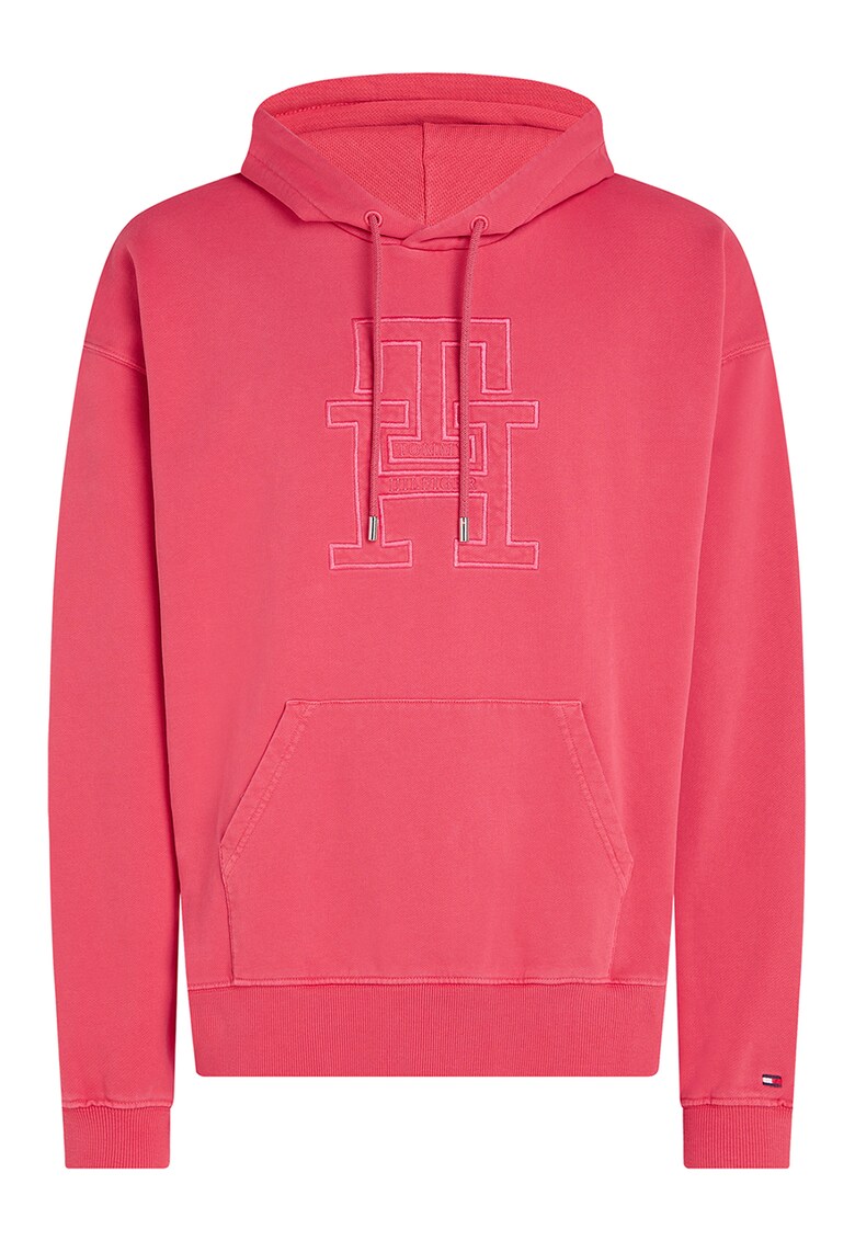 Tommy Hilfiger Худи с органичен памук и паднали ръкави за Мъже Tommy Hilfiger Худи с органичен памук и паднали ръкави за Мъже
