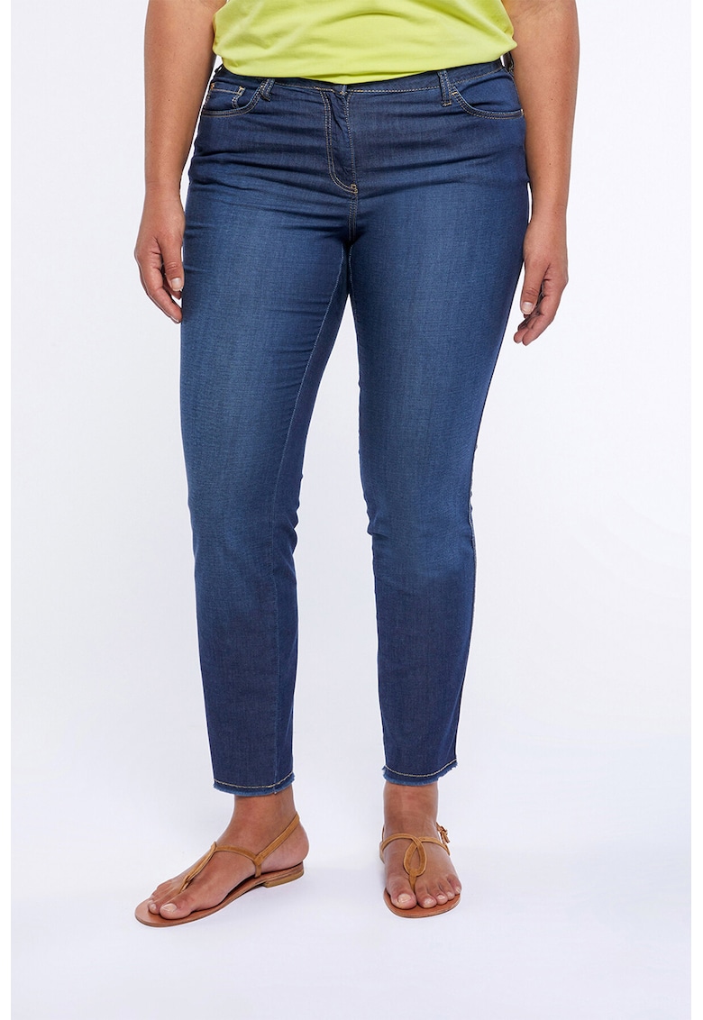 Blugi skinny cu 5 buzunare