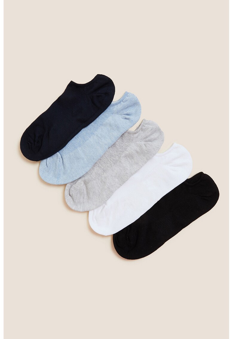 Set de sosete pana la glezna - 5 perechi