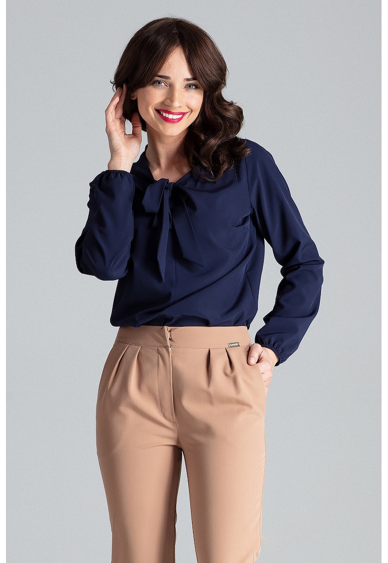 Bluză damă Skaggs L030 albastru închis Bluză damă Skaggs L030 albastru închis