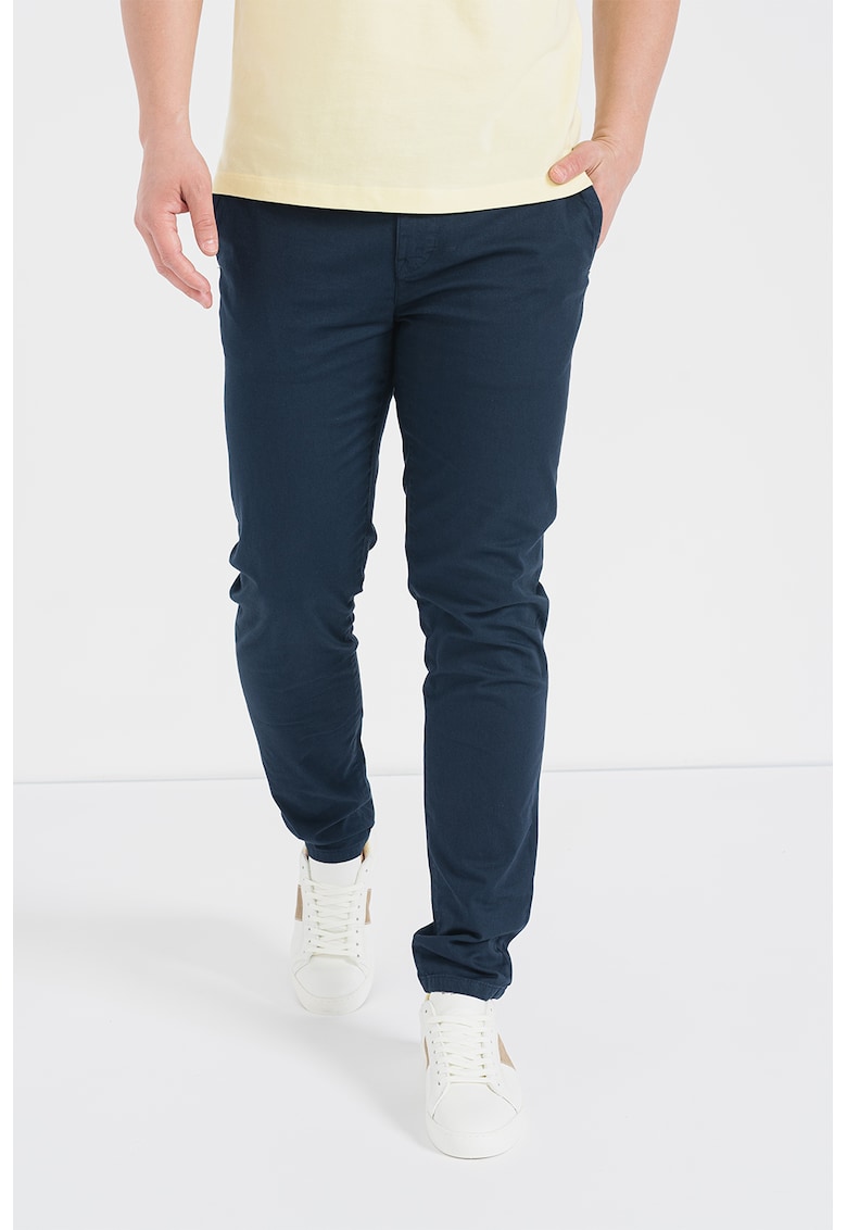 Pantaloni chino din amestec de bumbac organic