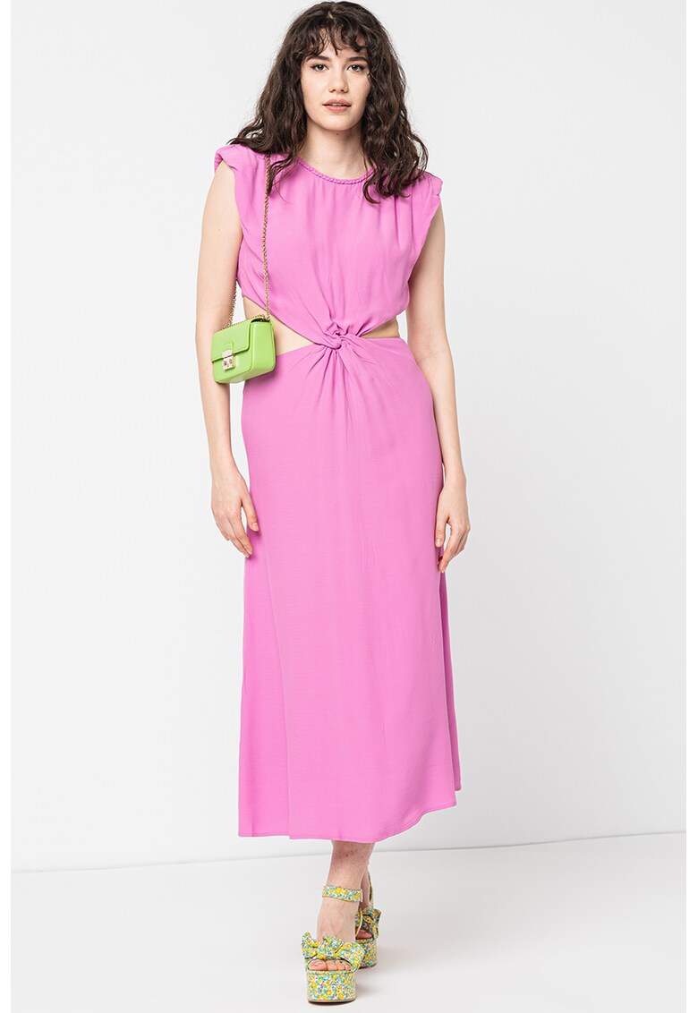 Rochie midi cu decupaje