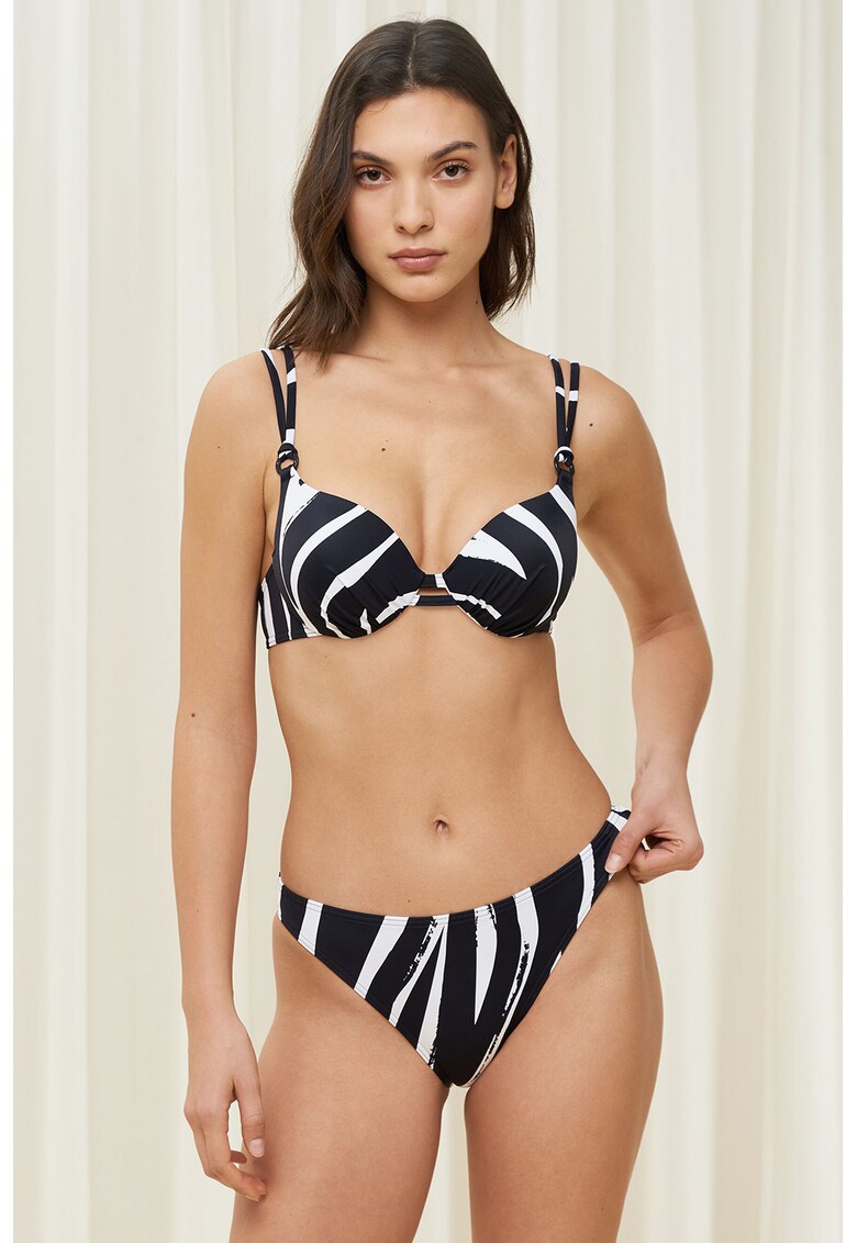 Sutien de baie cu animal print