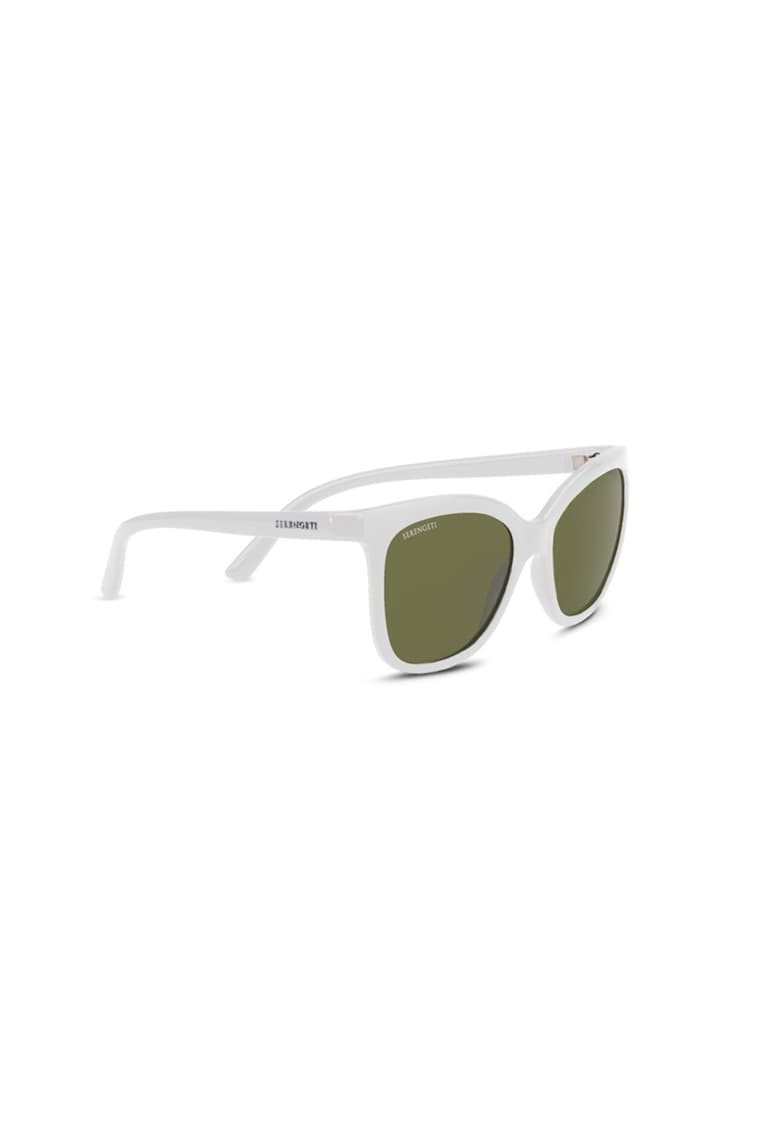 Ochelari AGATA Matte White - Mineral Polarized 555nm