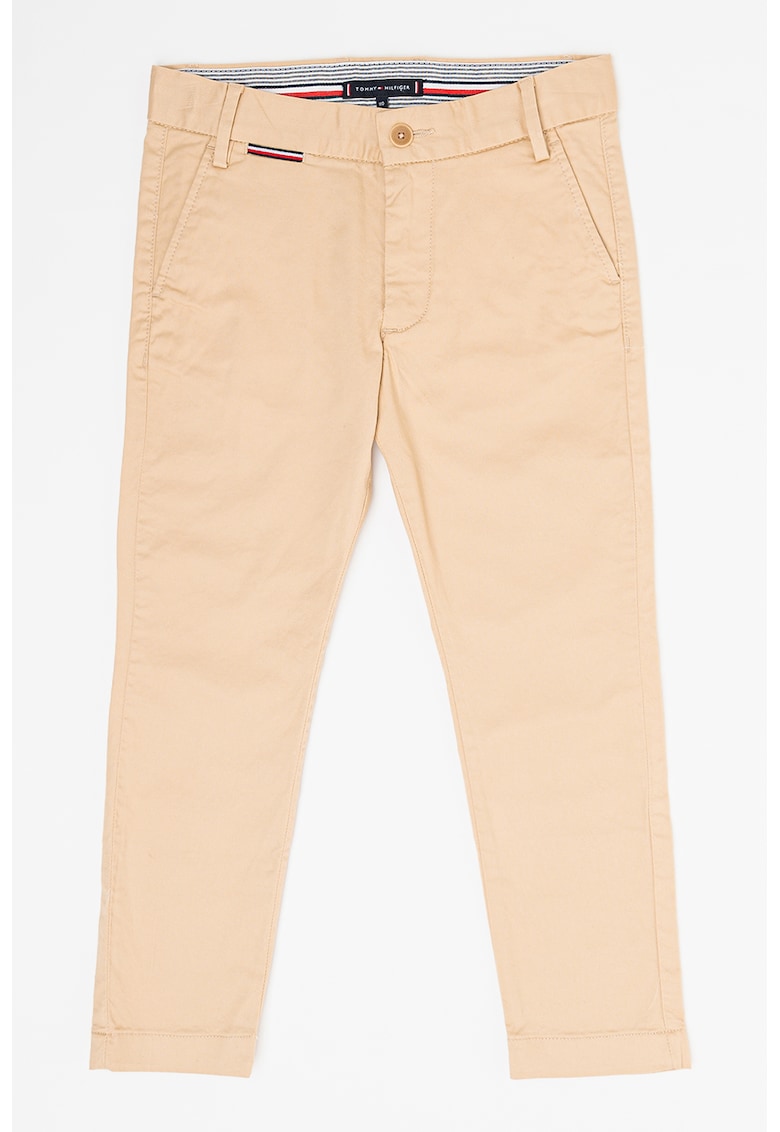 Pantaloni chino din amestec de bumbac organic