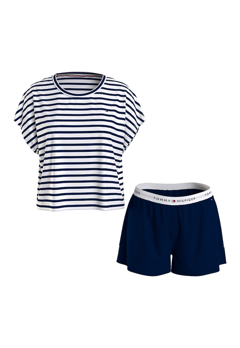 Tommy Hilfiger Къса раирана пижама за Жени Tommy Hilfiger Къса раирана пижама за Жени