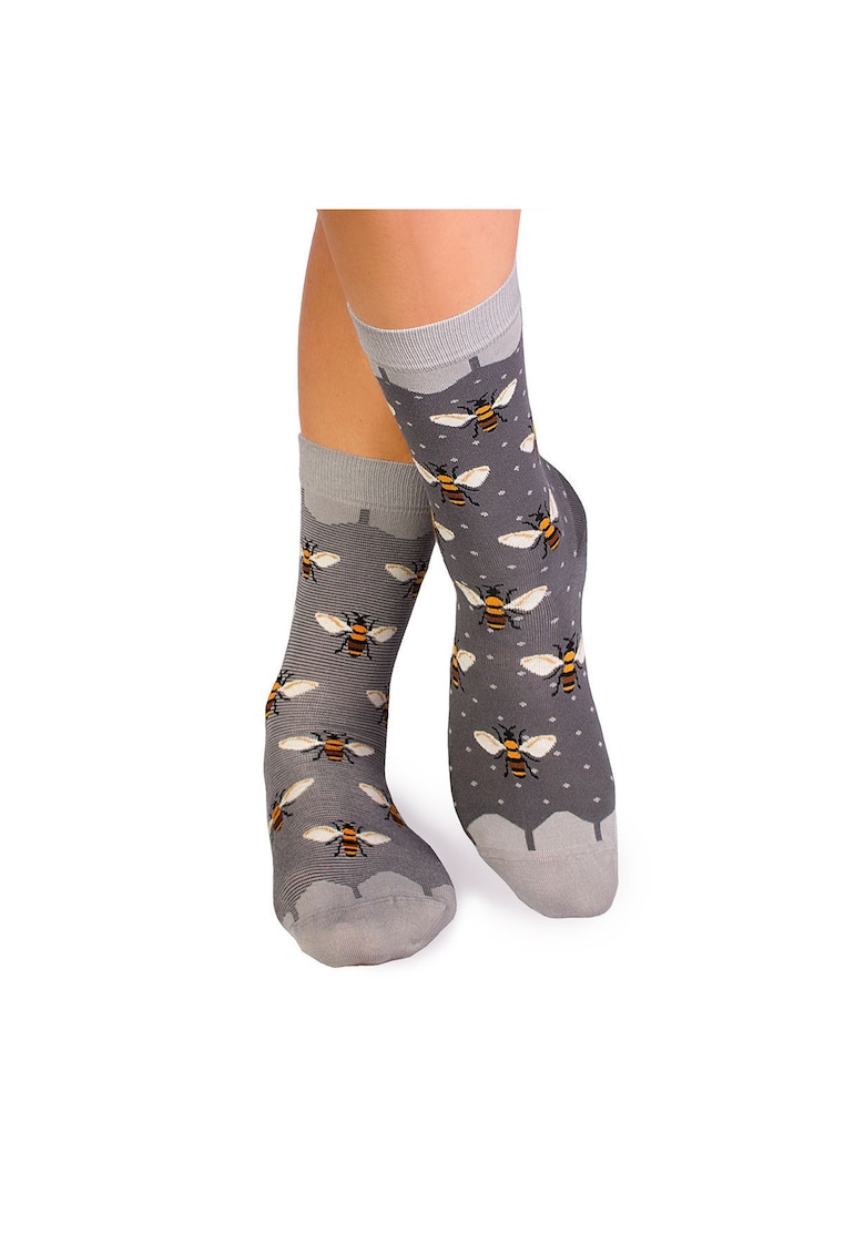 Sosete bambus FINE BAMBOO Bees