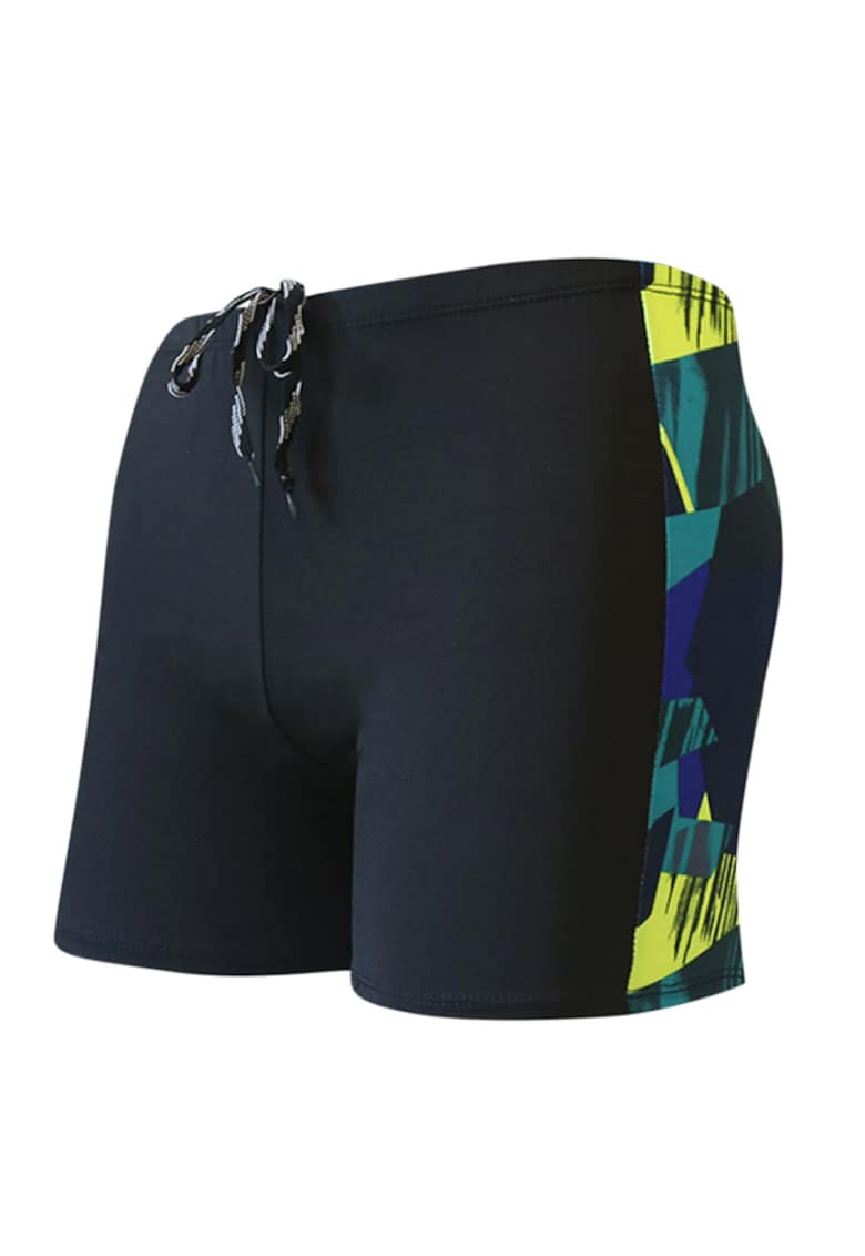 Pantaloni scurti de baie tip boxeri - barbati - imprimeu abstract - uscare rapida - EFAYN