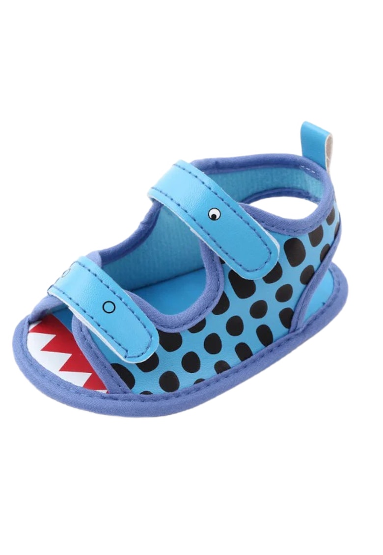 Sandale Model Croco - Cu Barete - Casual - Piele ecologica - Baieti - Multicolor