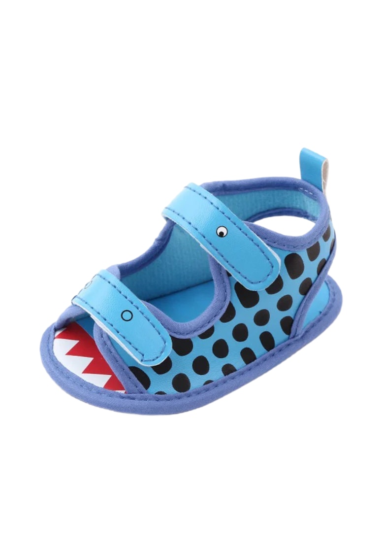 Sandale Model Croco - Cu Barete - Casual - Piele ecologica - Baieti - Multicolor