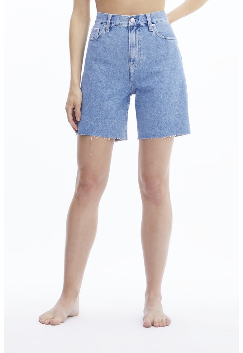 Blugi scurti 9778 - Albastru deschis