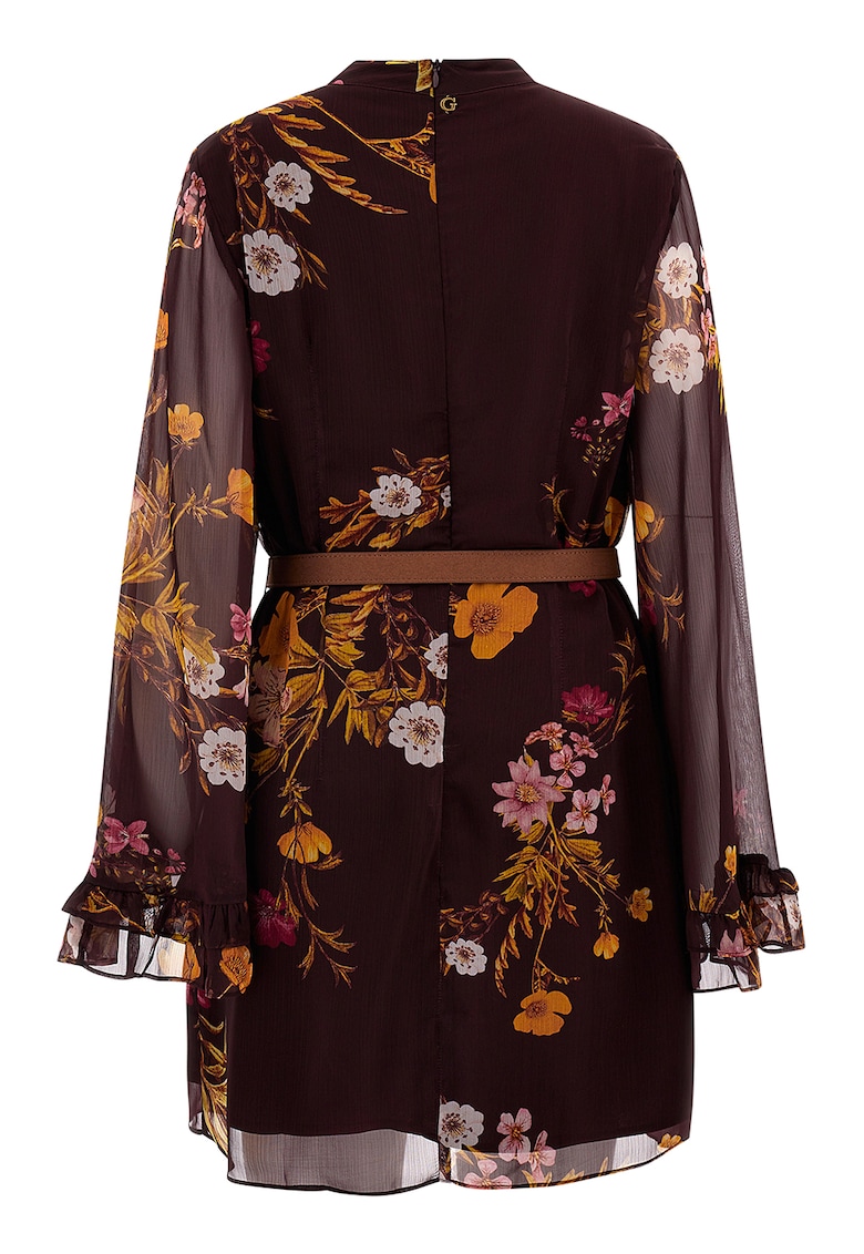 Rochie mini vaporoasa cu imprimeu