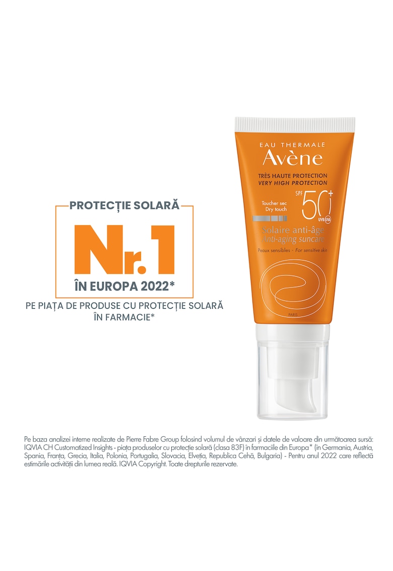 Crema de fata anti-age cu protectie solara SPF 50+ -50 ml