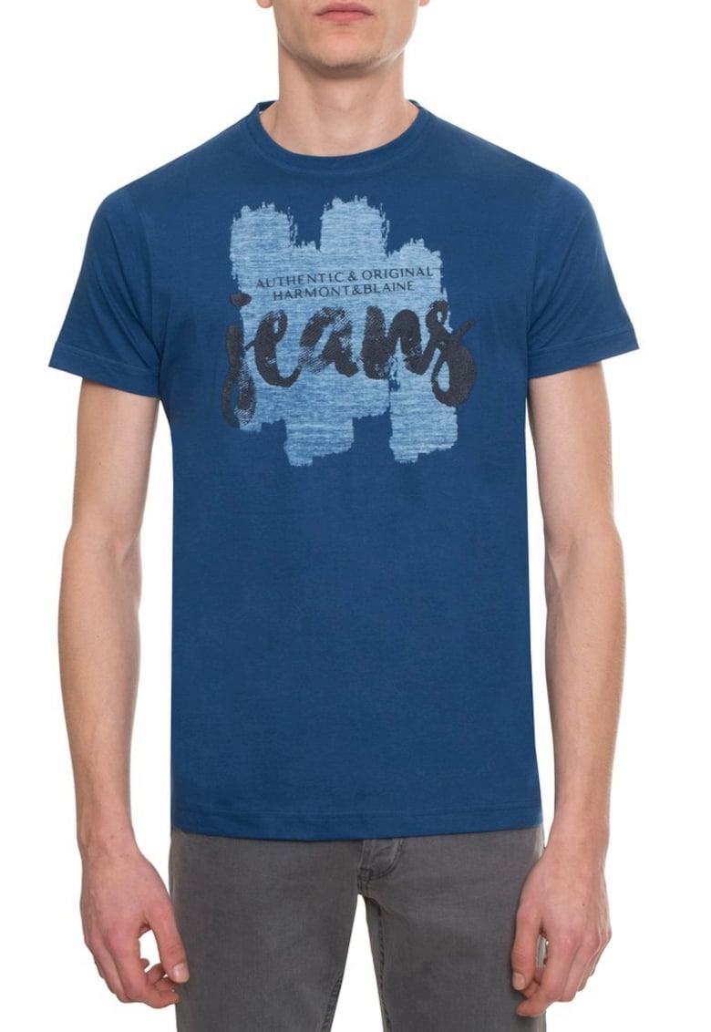 Tricou Barbati I0BJ19 - Albastru