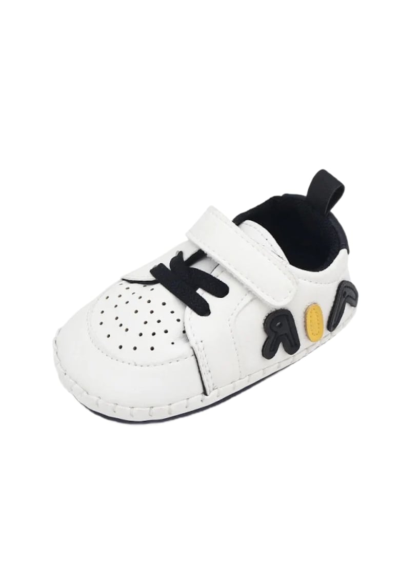 Pantofi Sport Casual - Piele ecologica - Baieti - Alb