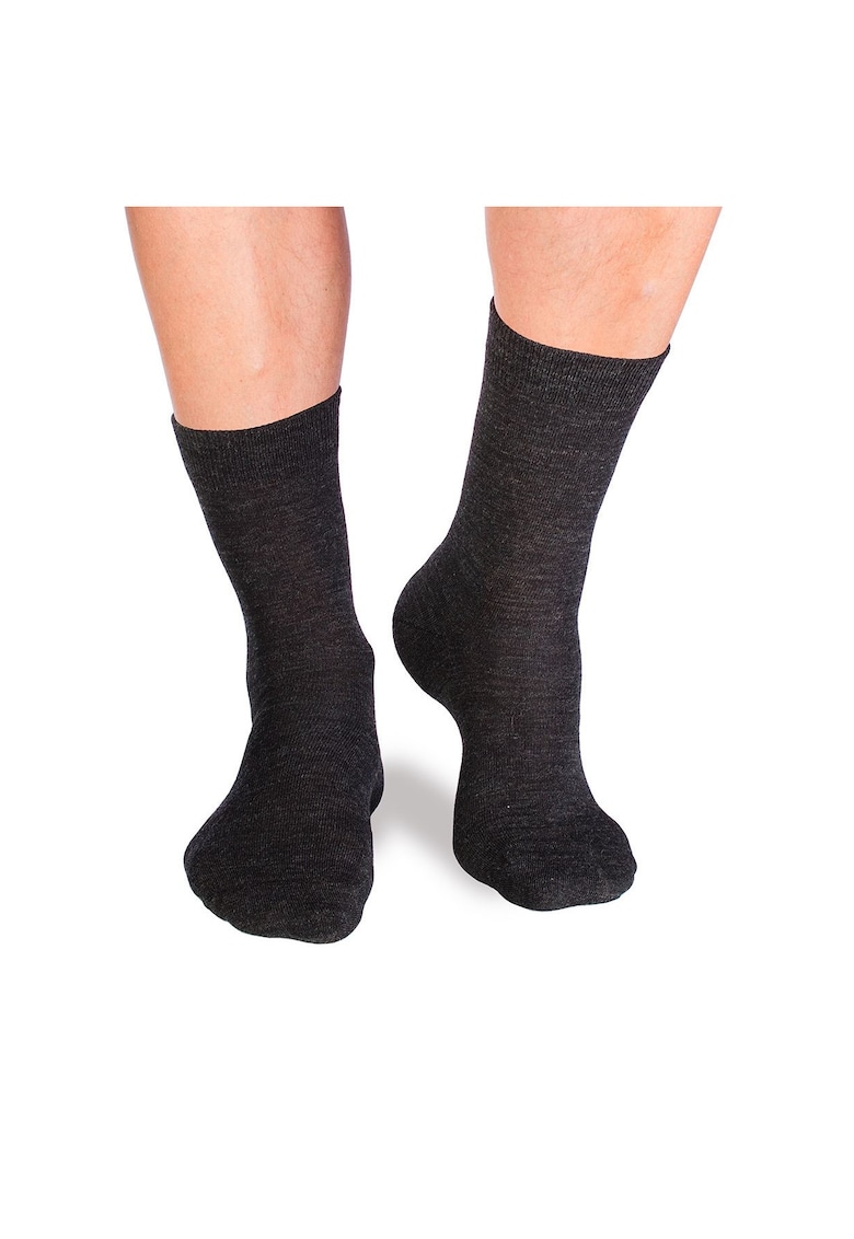 Sosete Fine din Lana Antracit